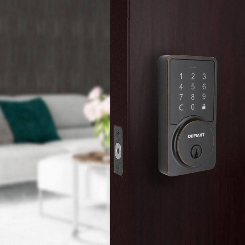 ELECTRONIC DEADBOLT - Smart Lock - Wi-Fi Door Home Security - New - SEE NOTES